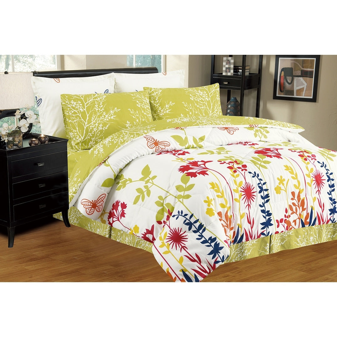 Porch Den Jenne Reversible Bed In A Bag Comforter Set