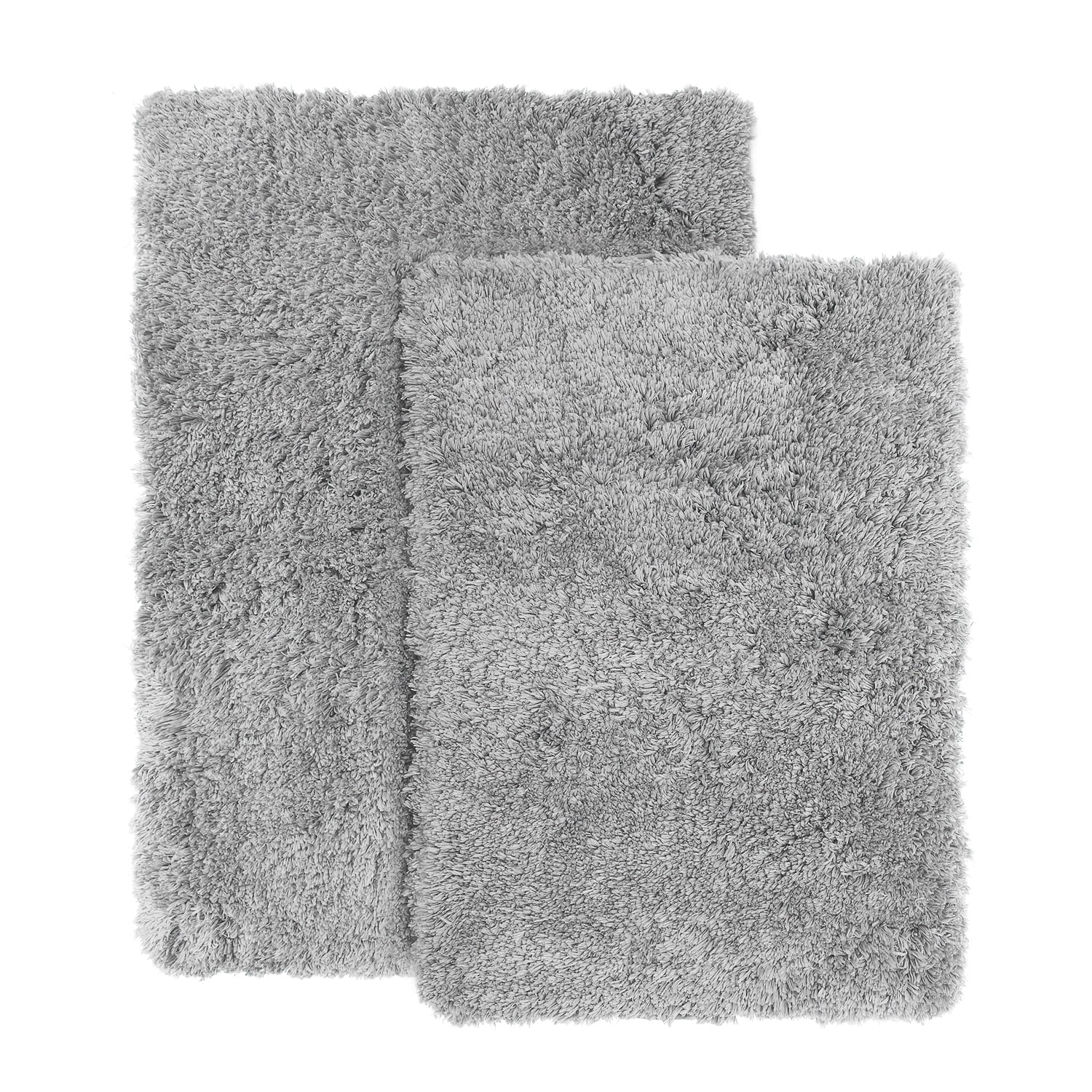 Porch Den Lorena Shaggy Non Slip Rubber Backed 3 Piece Bath Rug Set