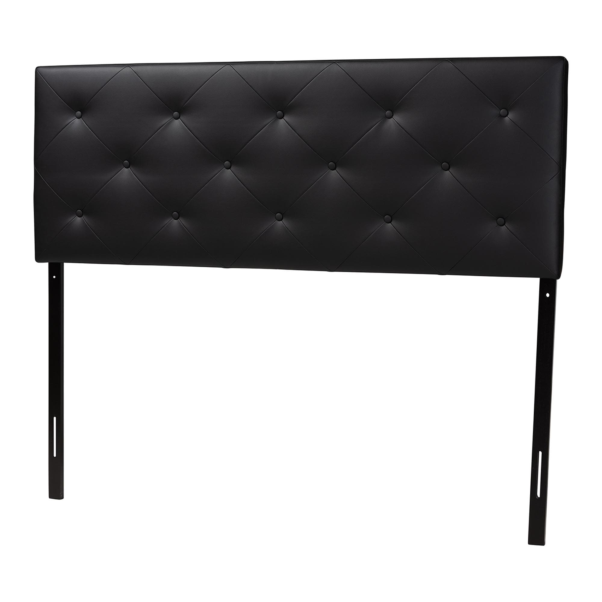 Porch Den Minnehaha Contemporary Faux Leather Headboard