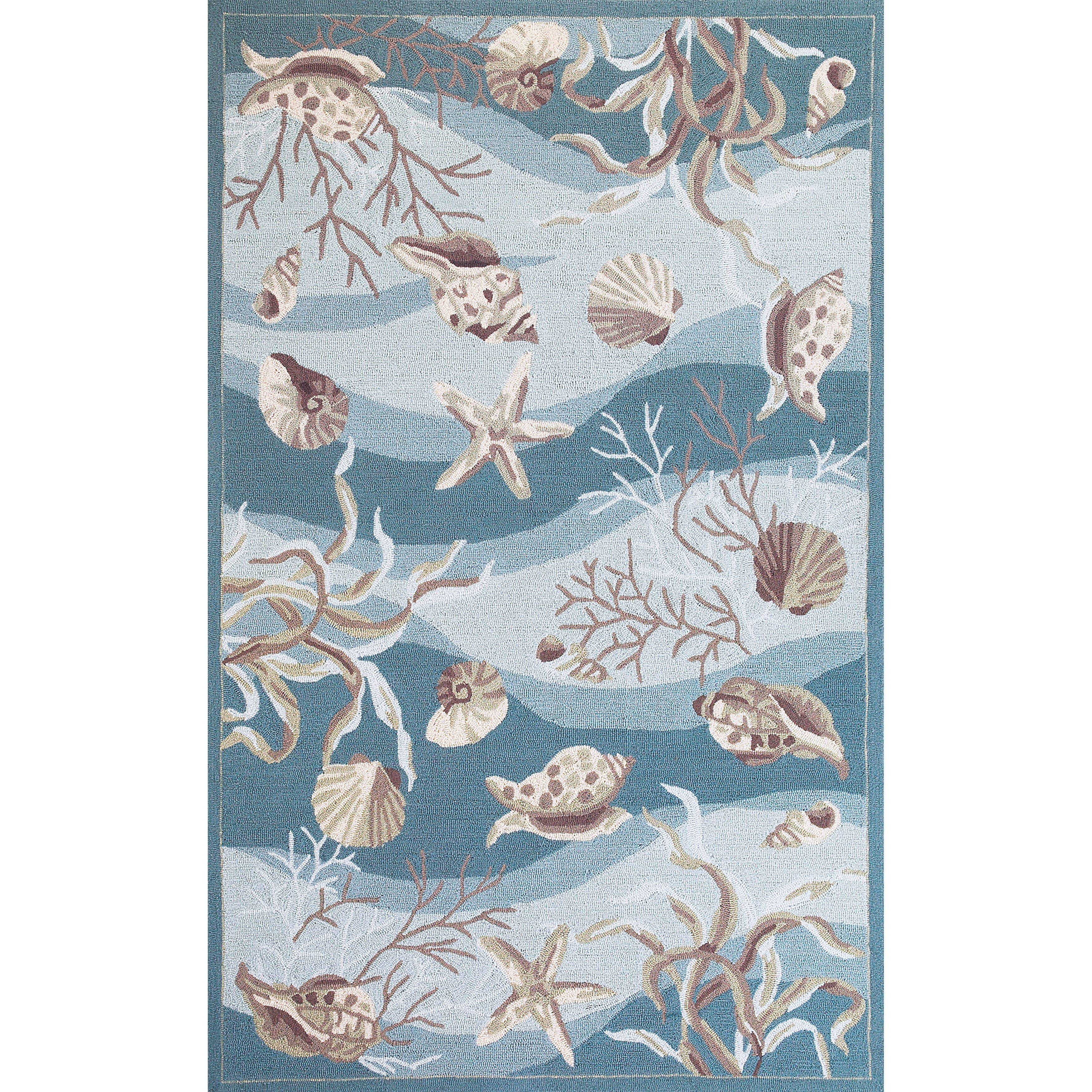 Porch Den Monson Sealife Area Rug
