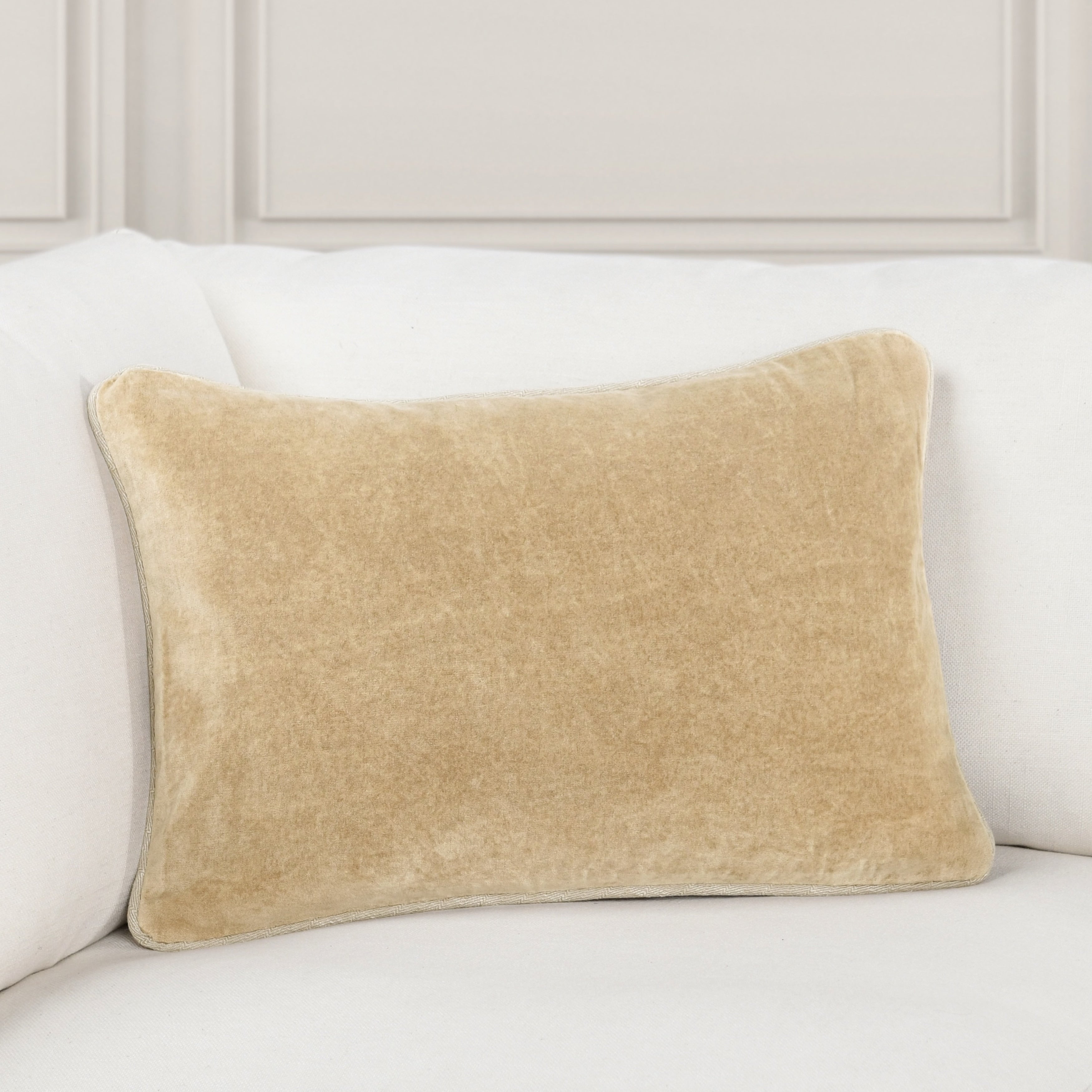 Porch Den Montclair Velvet Throw Pillow