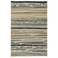 Porch Den Nicollette Indoor Outdoor Abstract Blue Green Area Rug 5X76