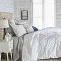 Porch Den Norris Lattice Cotton Duvet Cover