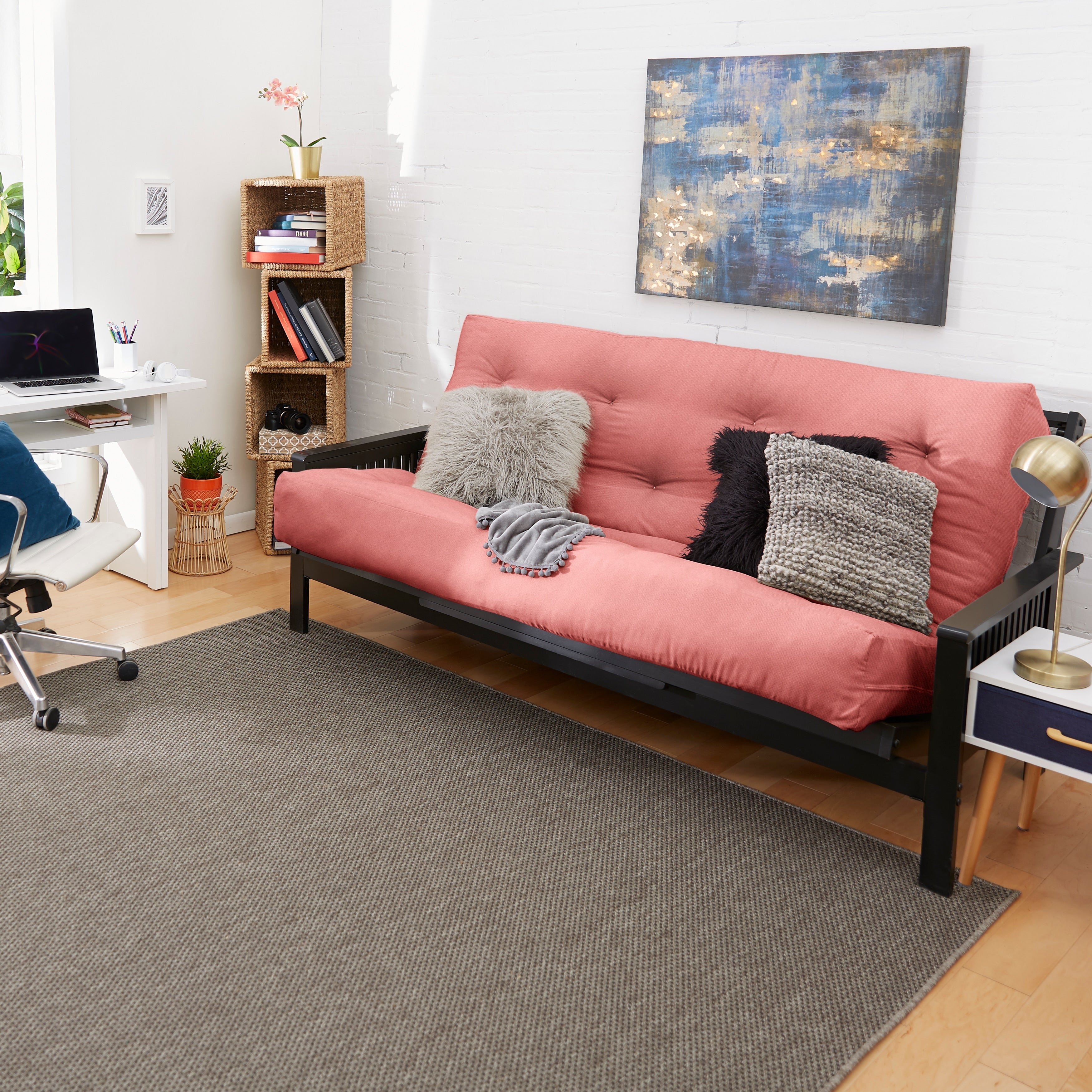Porch Den Battersea Full Size 12 Inch Futon Mattress
