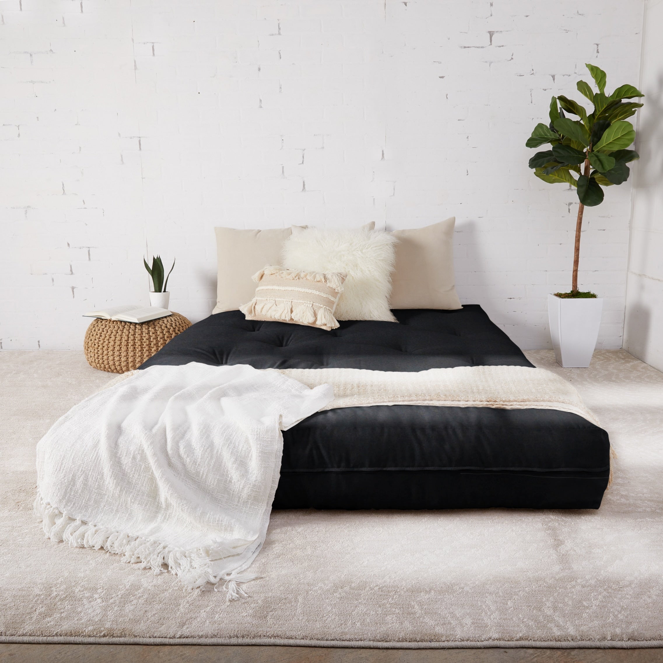 Porch Den Battersea Full Size 8 Inch Futon Mattress
