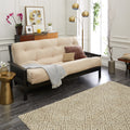 Porch Den Battersea Queen Size Tufted 12 Inch Futon Mattress