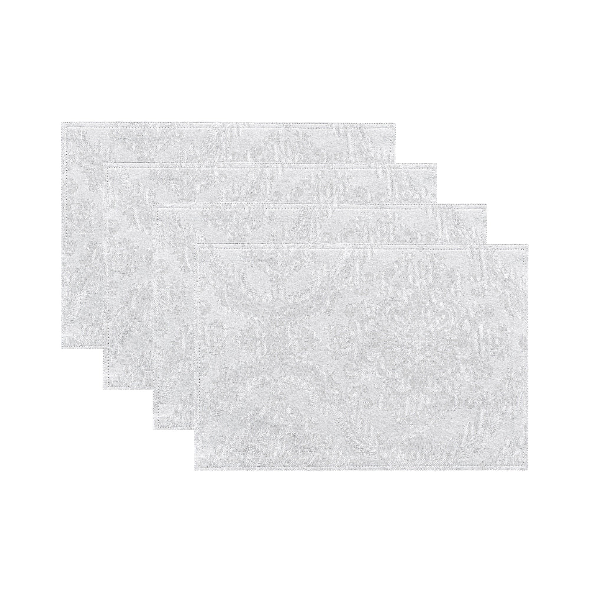 Porch Den Pamela Damask Placemat Set Of 4