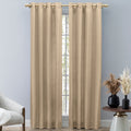 Porch Den Peete Grasscloth Grommet Panel