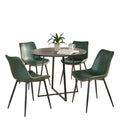 Porch Den Pugo Kantsjo Black 5 Piece Dining Set