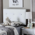 Porch Den Rio Vista Crystal Tufted Twin Headboard