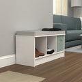 Cubeicals 3 Cube Storage Bench With Grey Cushion