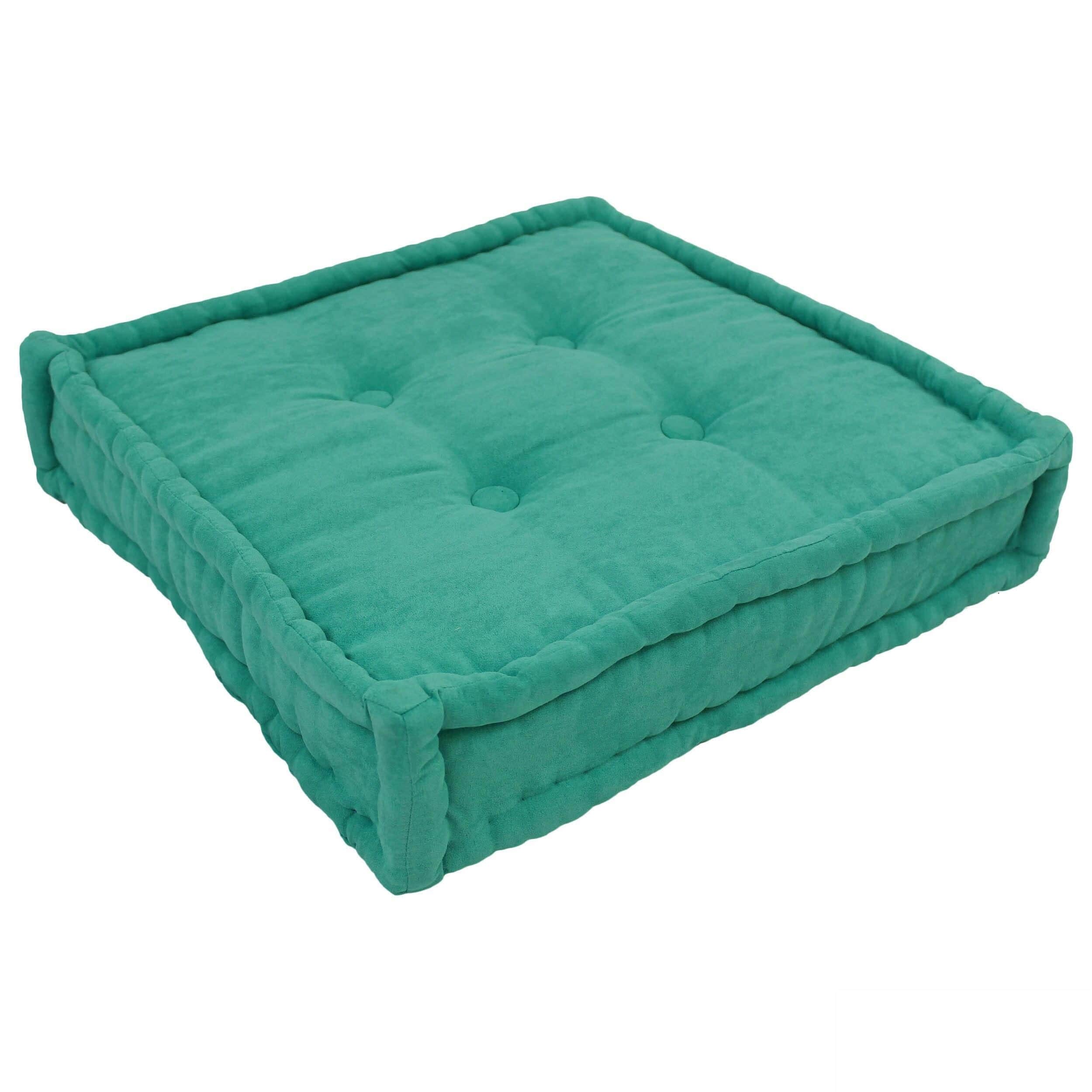 Porch Den Springbrooke 20 Inch Microsuede Floor Pillow