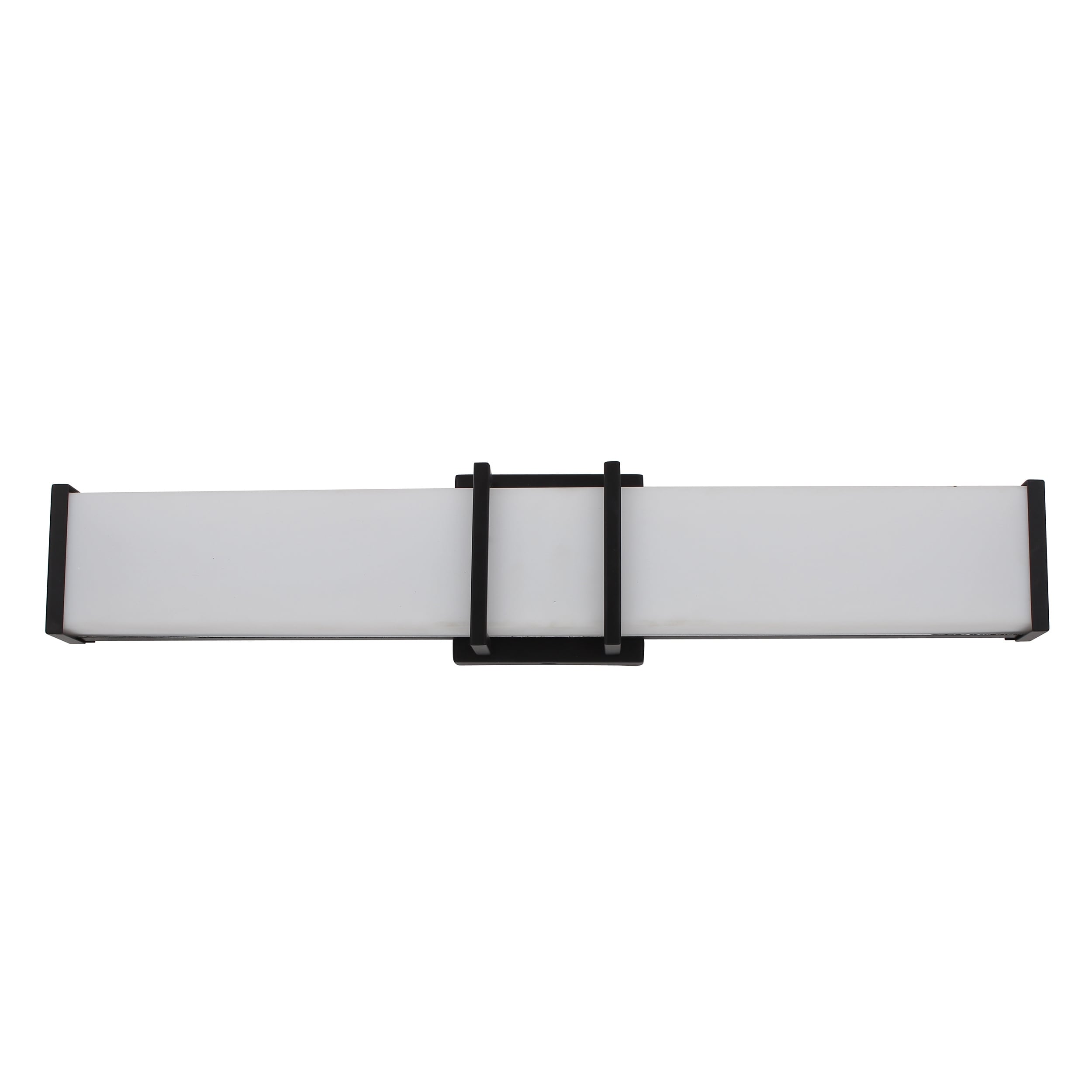 Porch Den Squire Acrylic Matte Black Finish Led Vanity Light