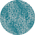 Provo Teal Safari Area Rug