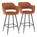 Lumisource Margarite Contemporary Counter Stool Set Of 2