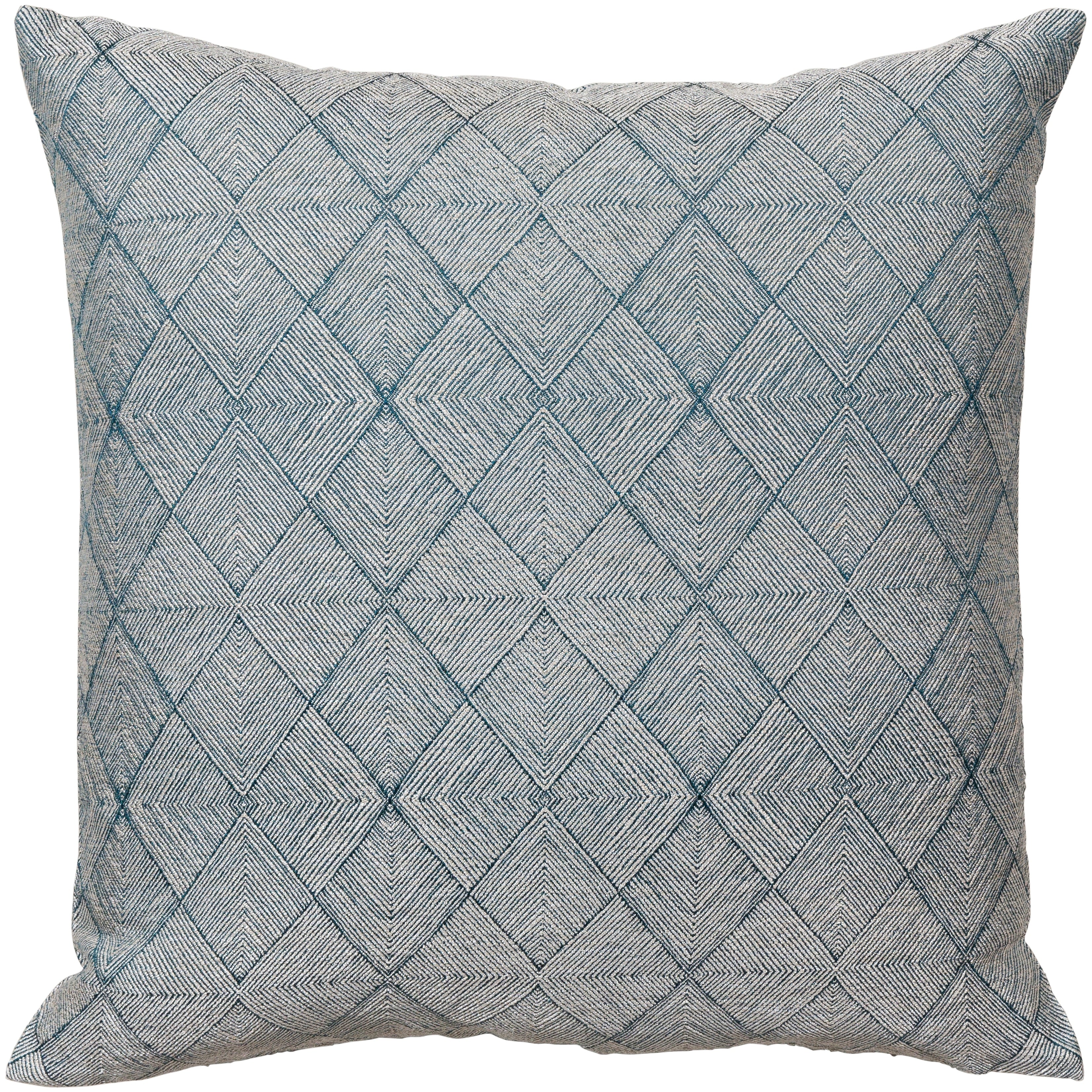 Porch Den Vesper Metallic Jacquard Throw Pillow Cover