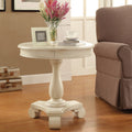 Porch Den Viola Hand Painted Round Accent Table