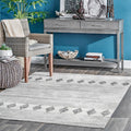 Porch Den Weiland Mosaic Striped Area Rug