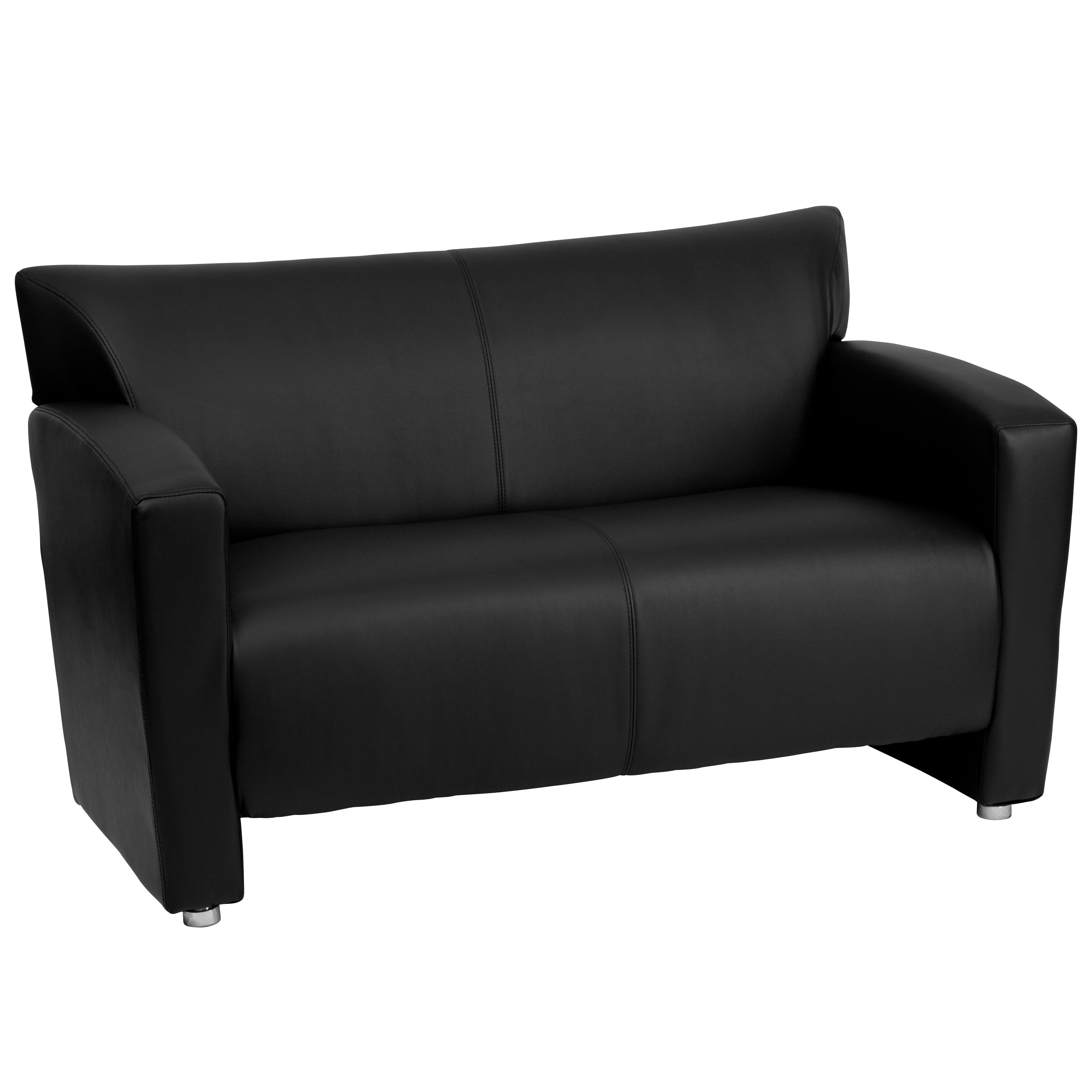 Porch Den Bonita Bonded Leather Love Seat