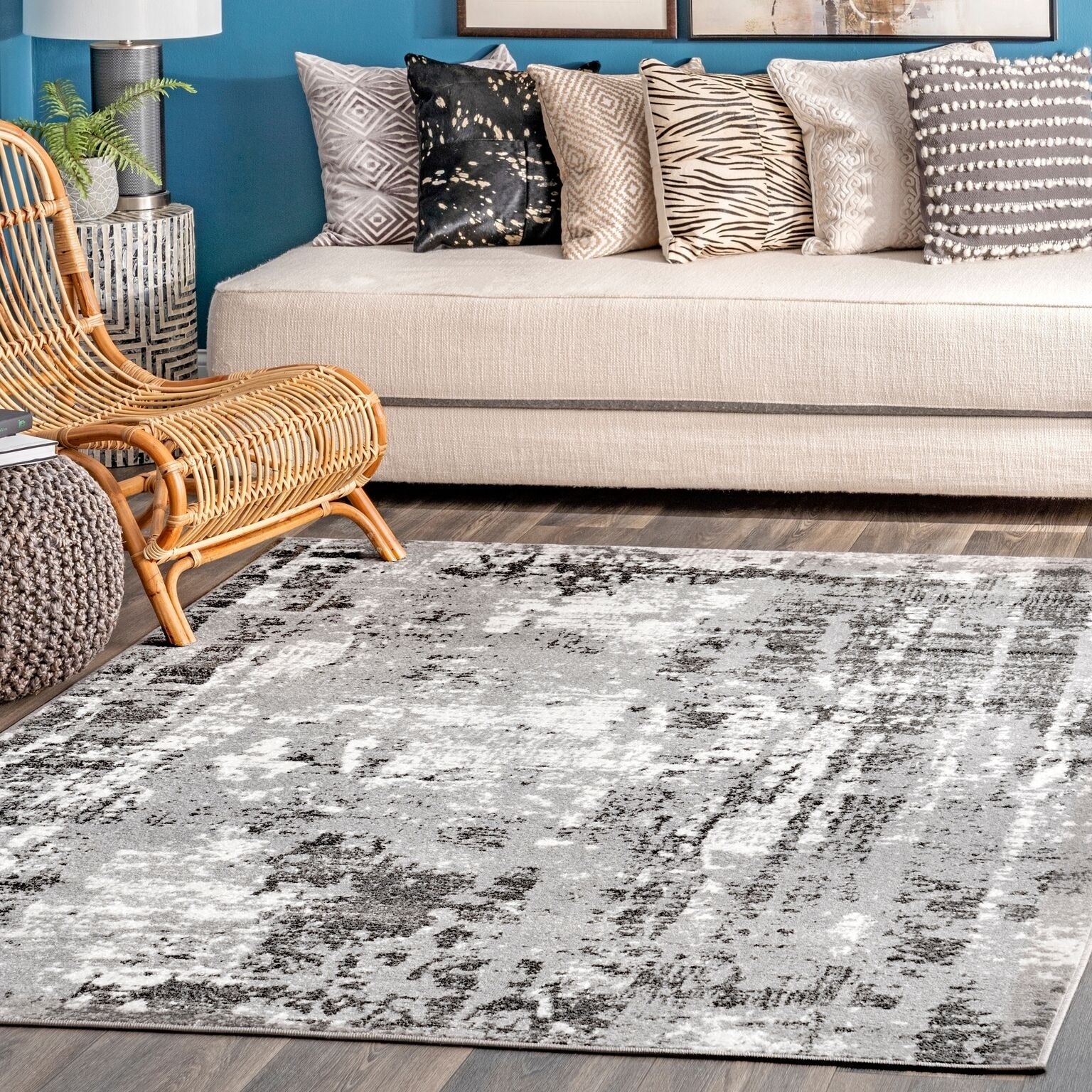 Porch Den Welsh Abstract Area Rug