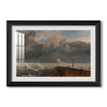 Port Ruysdael 1827 Jmw Turner Custom Framed Print