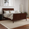 Portland Full Traditional Bed With Matching Foot Board In Walnut