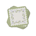 Portmeirion Set Of 6 Lavandula Coasters 4 X 4 In