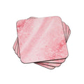 Portmeirion Minerals Rose Quartz Coasters Set Of 6 Pink