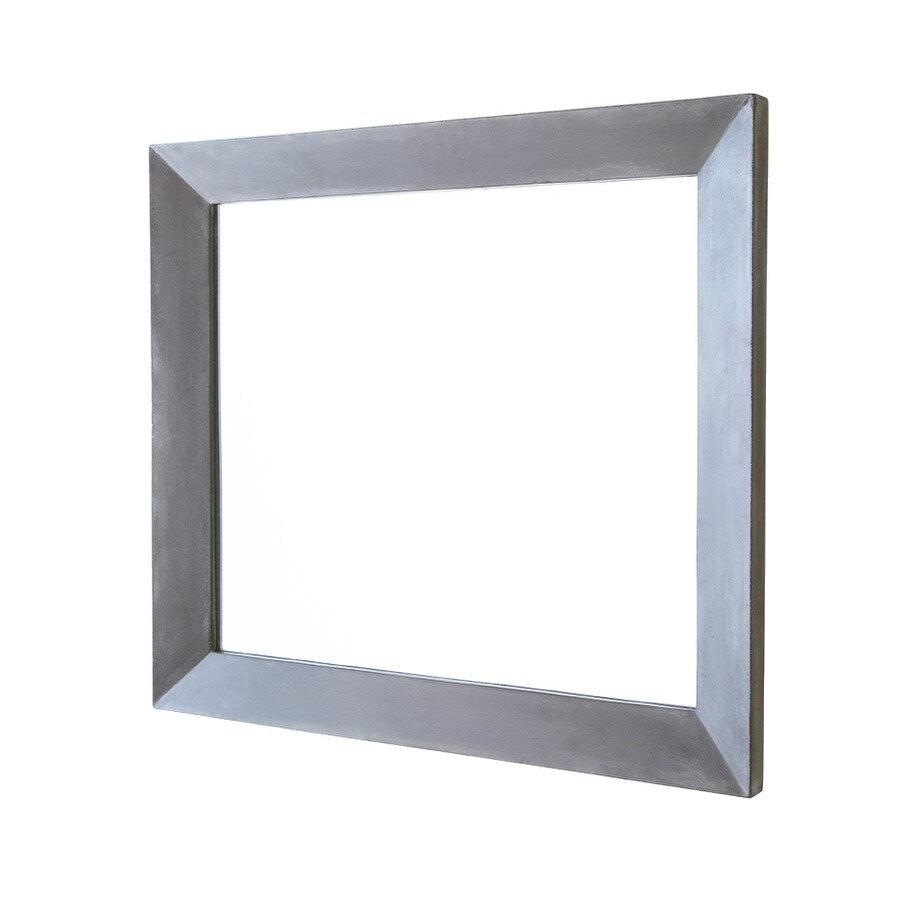 Portola Large Rectangle Concrete Mirror