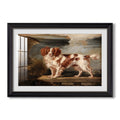 Portrait Of Dash A Favourite Spaniel 1819 James Ward Custom Framed Print