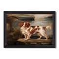 Portrait Of Dash A Favourite Spaniel Property Of Lady Frances Vane Tempest 1819 James Ward Custom Framed Canvas