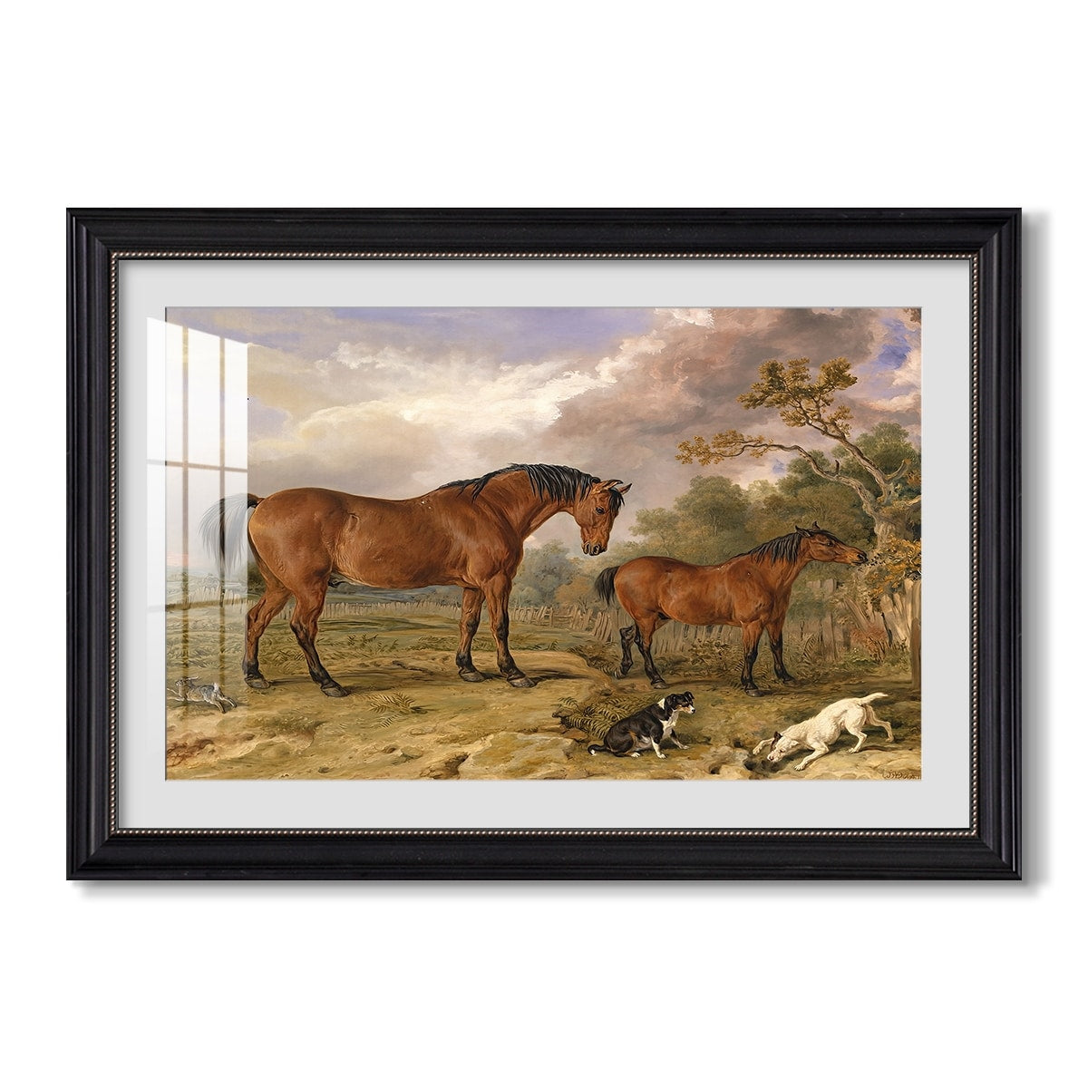 Portrait Of Reformer Blucher Tory And 1835 James Ward Custom Framed Print
