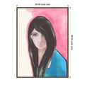 Portrait With Soft Contrast I By Eli Jones Framed Canvas Wall Art Print