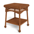 Havenside Home Lincolnville Outdoor Side Table Southwest Amber
