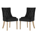 Pose Dining Chair Velvet Set Of 2 N A