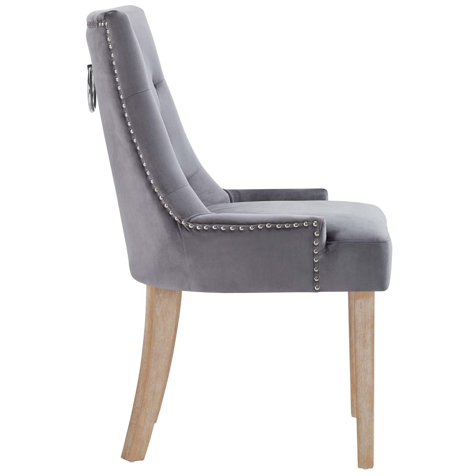 Pose Upholstered Fabric Dining Chair 24.5 L X 21.5 W X 36 H