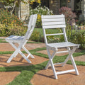 Positano Outdoor Acacia Wood Folding Dining Chair Set Of 2 By Christopher Knight Home