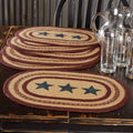 Potomac Stencil Stars Jute Placemat Set Of 6
