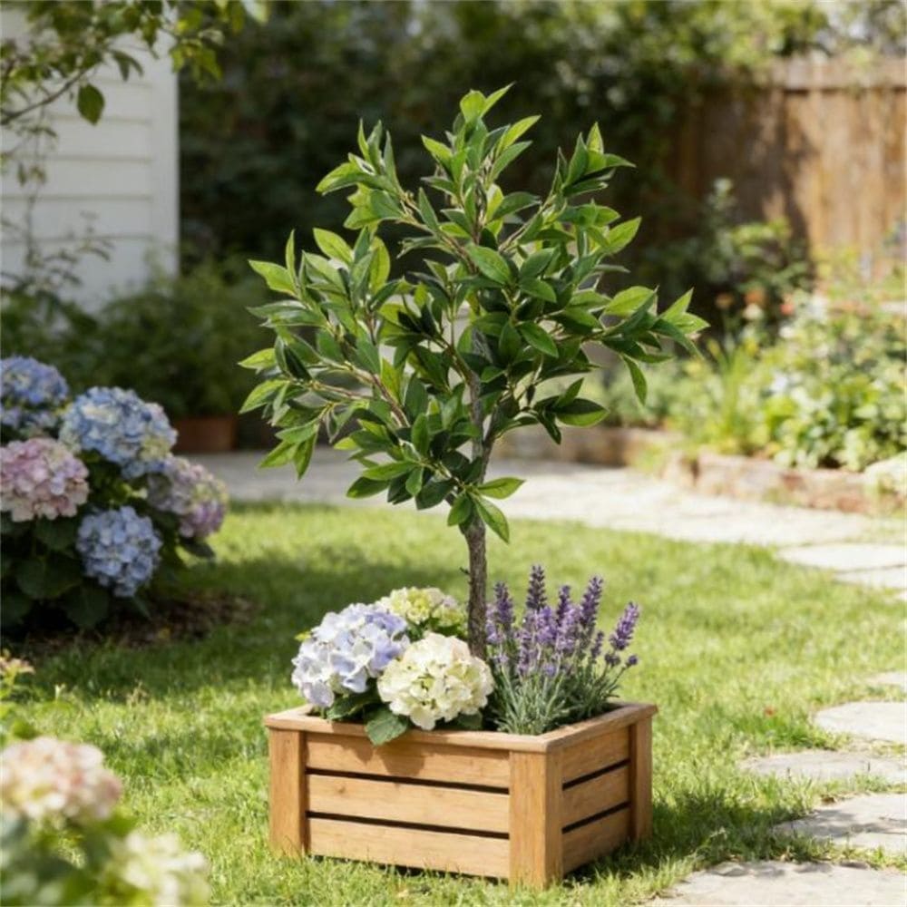 Potted Plant Fake Plant Artificial Tree Used For Home Decoration Green