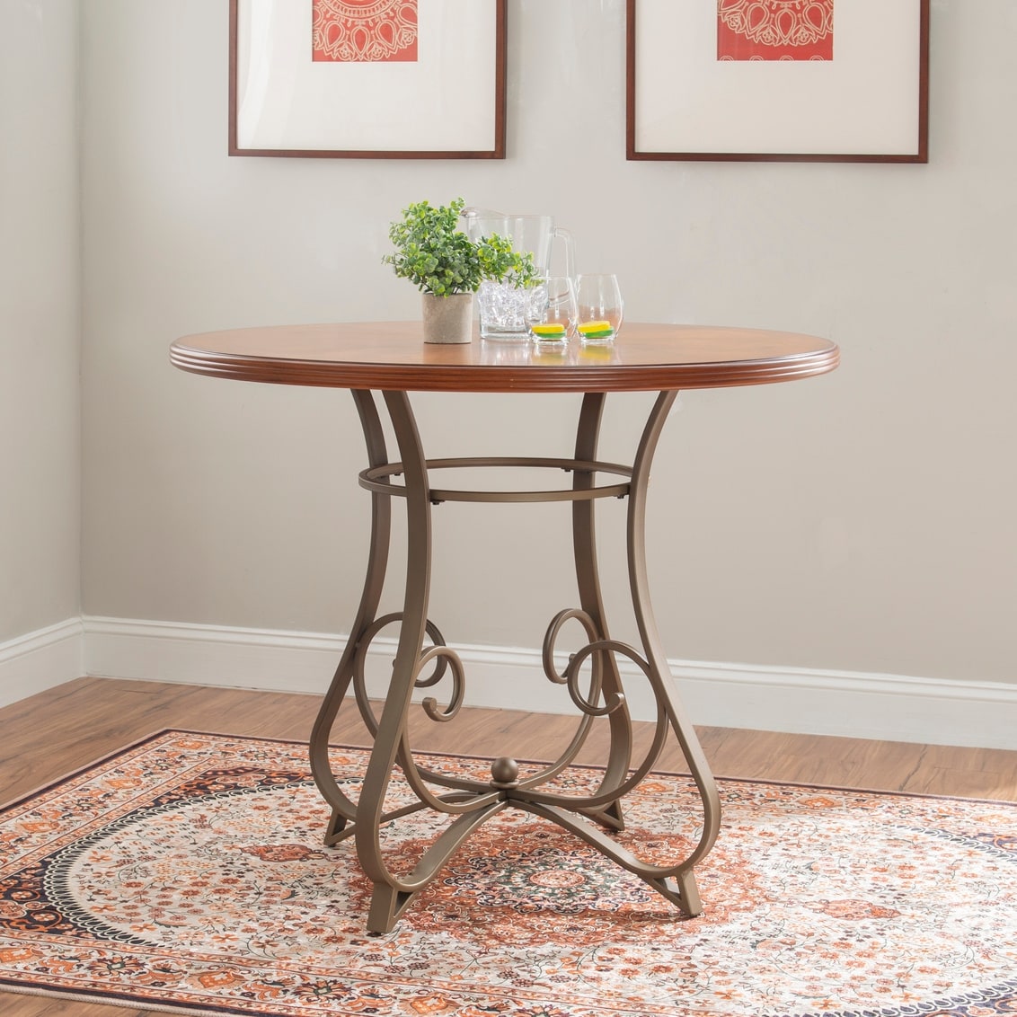 Powell Eden Gathering Table Cherry
