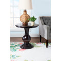 Powell Katerina Espresso Round Accent Table
