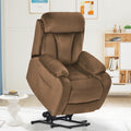 Power Lift Chair Recliner For Elderly With Remote Control Electric Reclining Sofa Fabric Power Recliner For Living Room