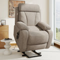 Power Lift Recliner Chair For Elderly With Remote Control And Adjustable Features