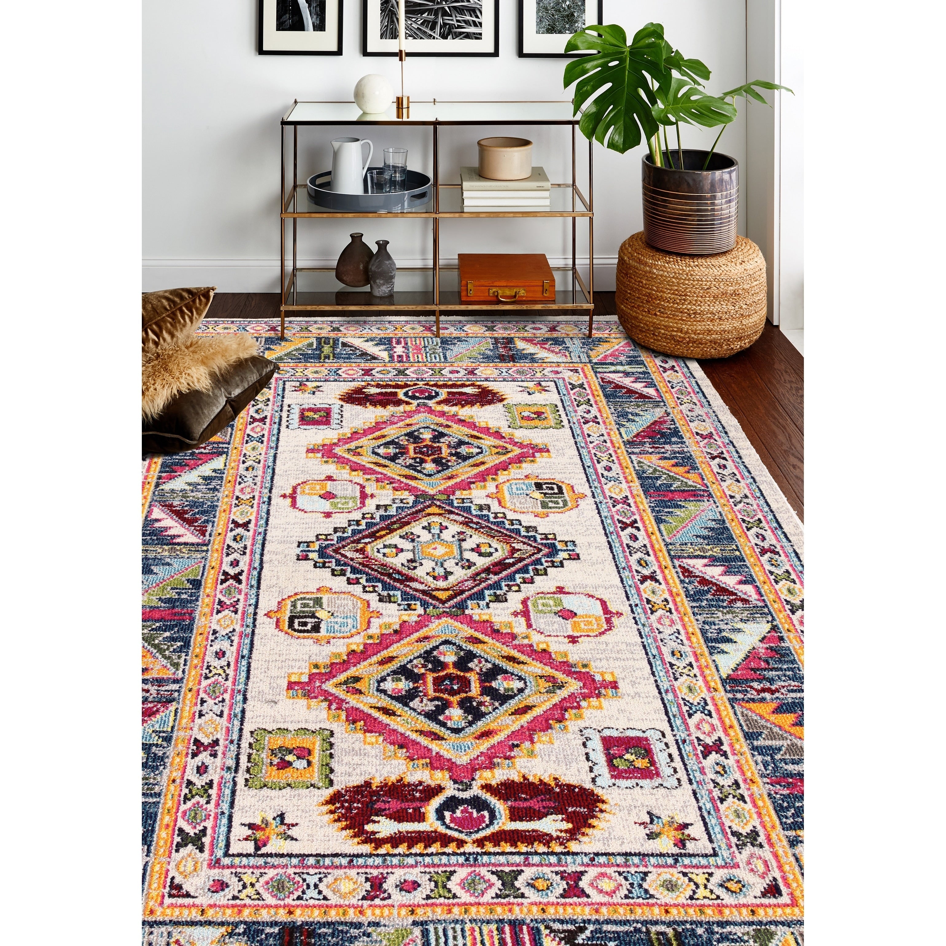 Power Loom Zita Ivory Rug