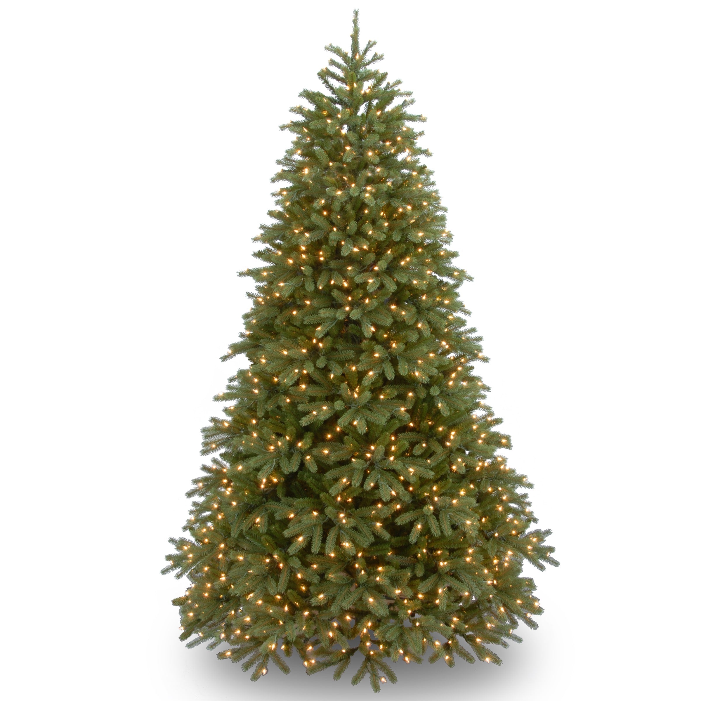 Powerconnect Green Jersey Fraser Fir 7.5 Foot Medium Christmas Tree With Dual Color Led Lights