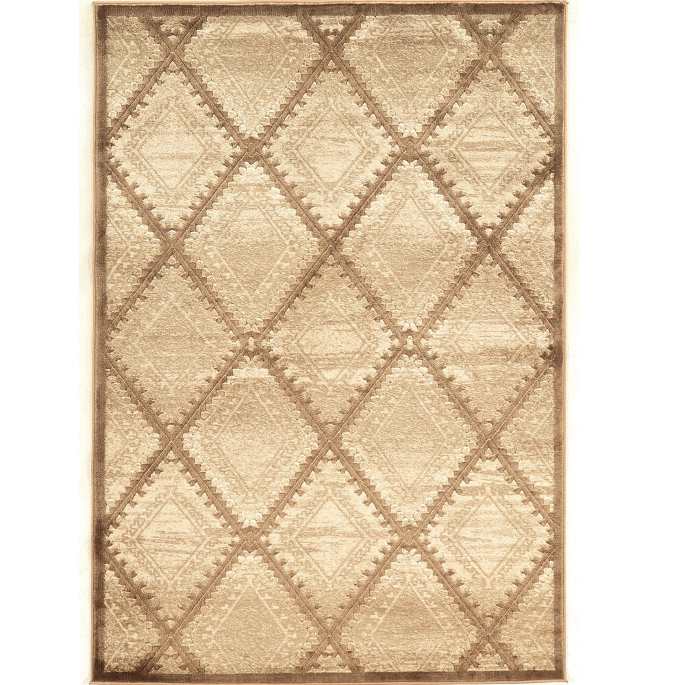 Linon Platinum Collection Santa Fe Gray Black Rug Overstock Exclusive 8 X 11