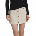 Prada Boucle Wool Mini Skirt