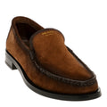 Prada Distressed Suede Loafers