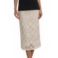Prada Floral Lace Midi Skirt