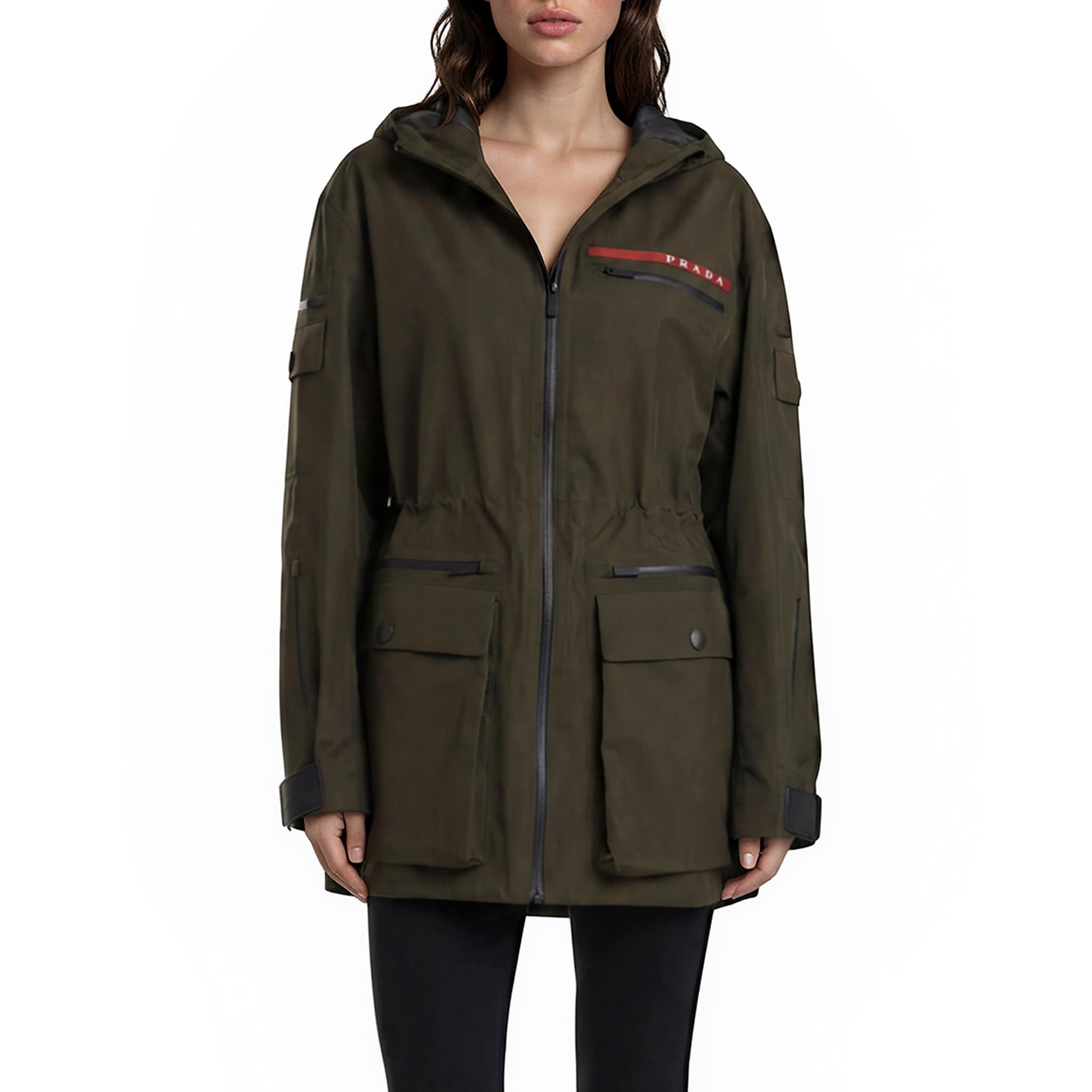 Prada Womens Gore Tex Pro Linea Rossa Jacket
